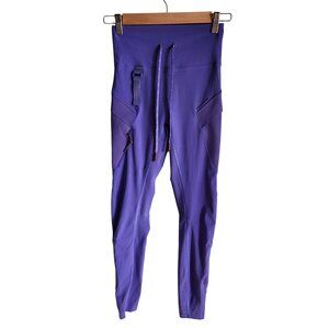 Lululemon Pant 4 Cargo Super High Rise Hiking Tight 25" Charged Indigo Purple